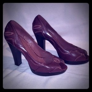 Vince Camuto platform peep for pumps